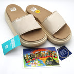 Reef Cushion Bondi Bay Beige Sandals - BeachToBlvd