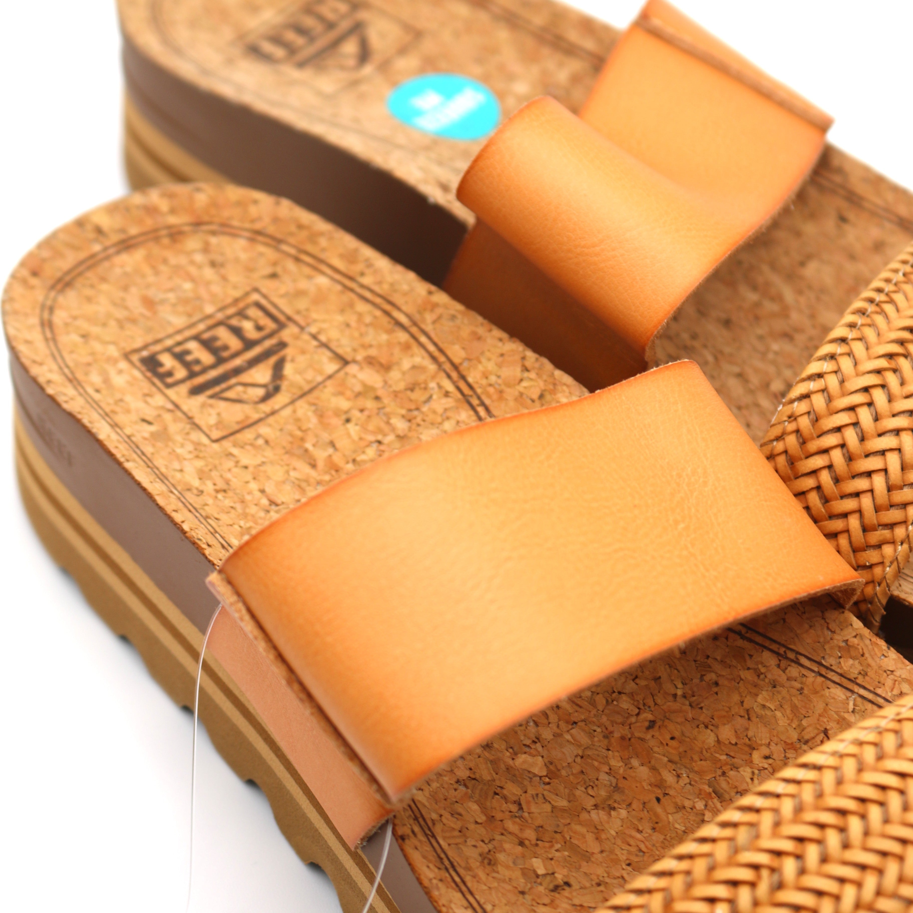 Reef Cushion Vista Hi Natural Braid Sandal - BeachToBlvd