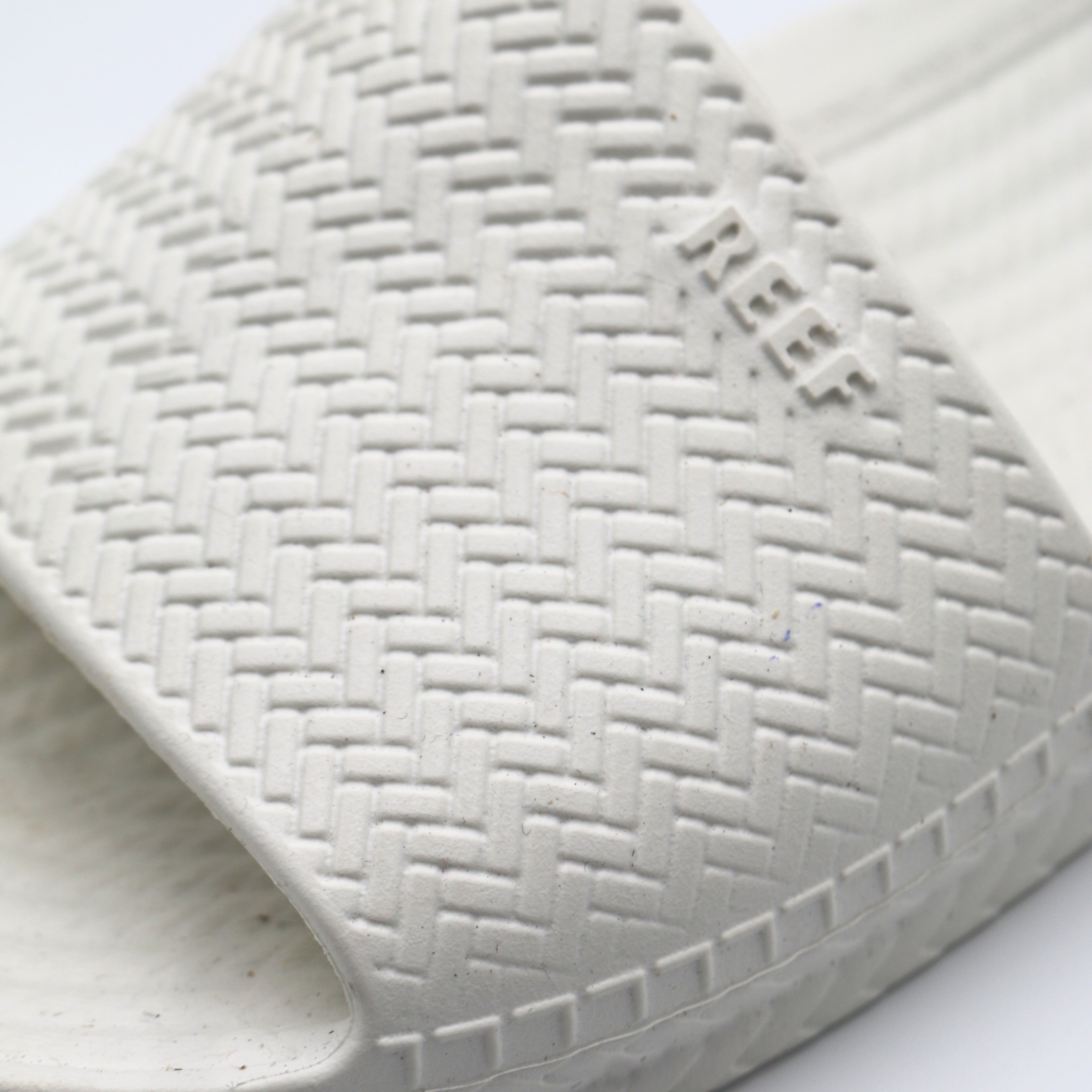 Reef Water Scout White Slide Sandals - BeachToBlvd