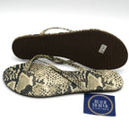 Tkees Riley Snakeskin Embossed Flip Flop
