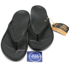 Lightfeet REVIVE Arch Support Thongs- Black
