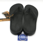 Lightfeet REVIVE Arch Support Thongs- Black