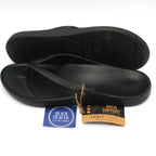 Lightfeet REVIVE Arch Support Thongs- Black