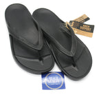 Lightfeet Black - Arch Support Flip Flops