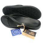Lightfeet Black - Arch Support Flip Flops