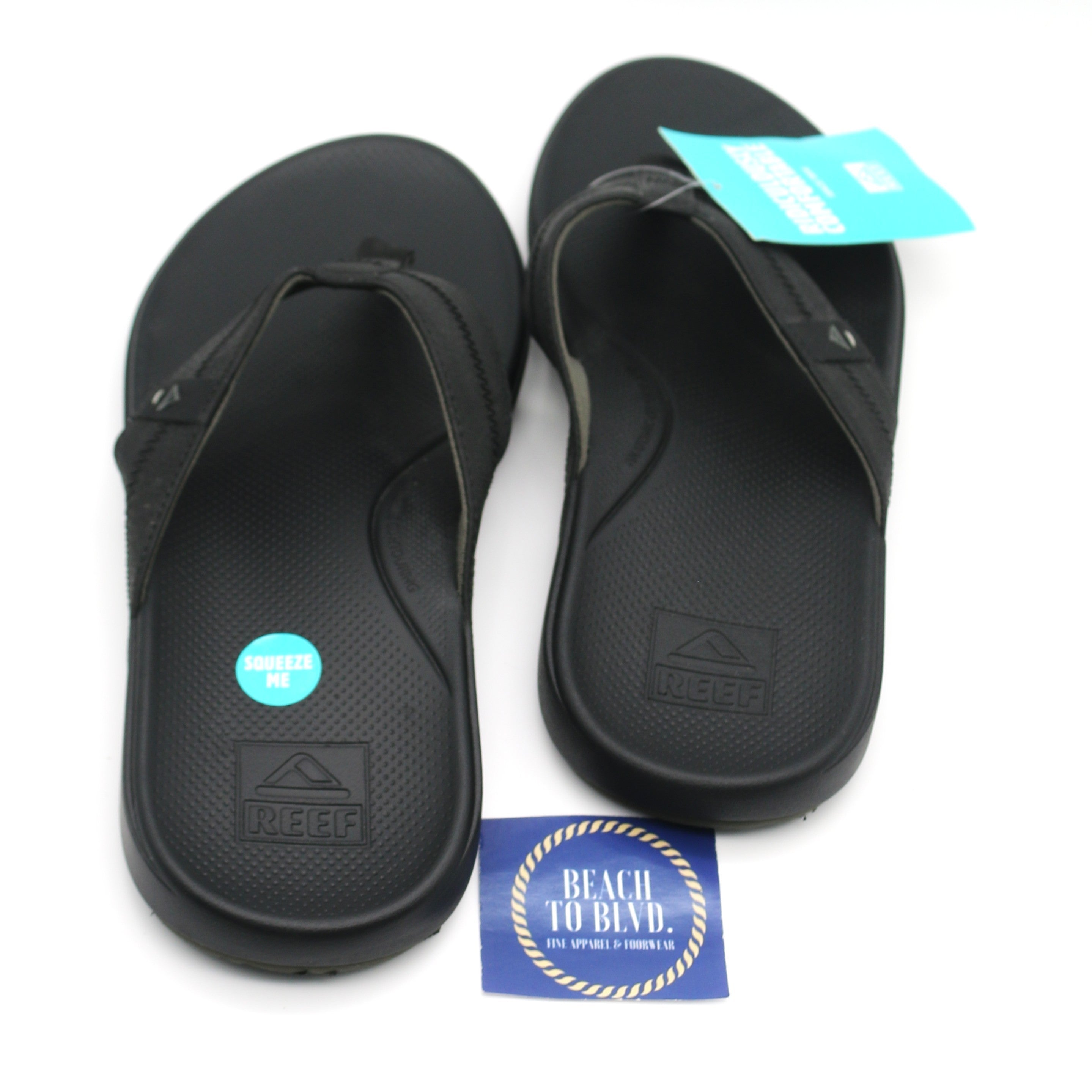 Reef Cushion Phantom 2.0 Men's Sandals - Black