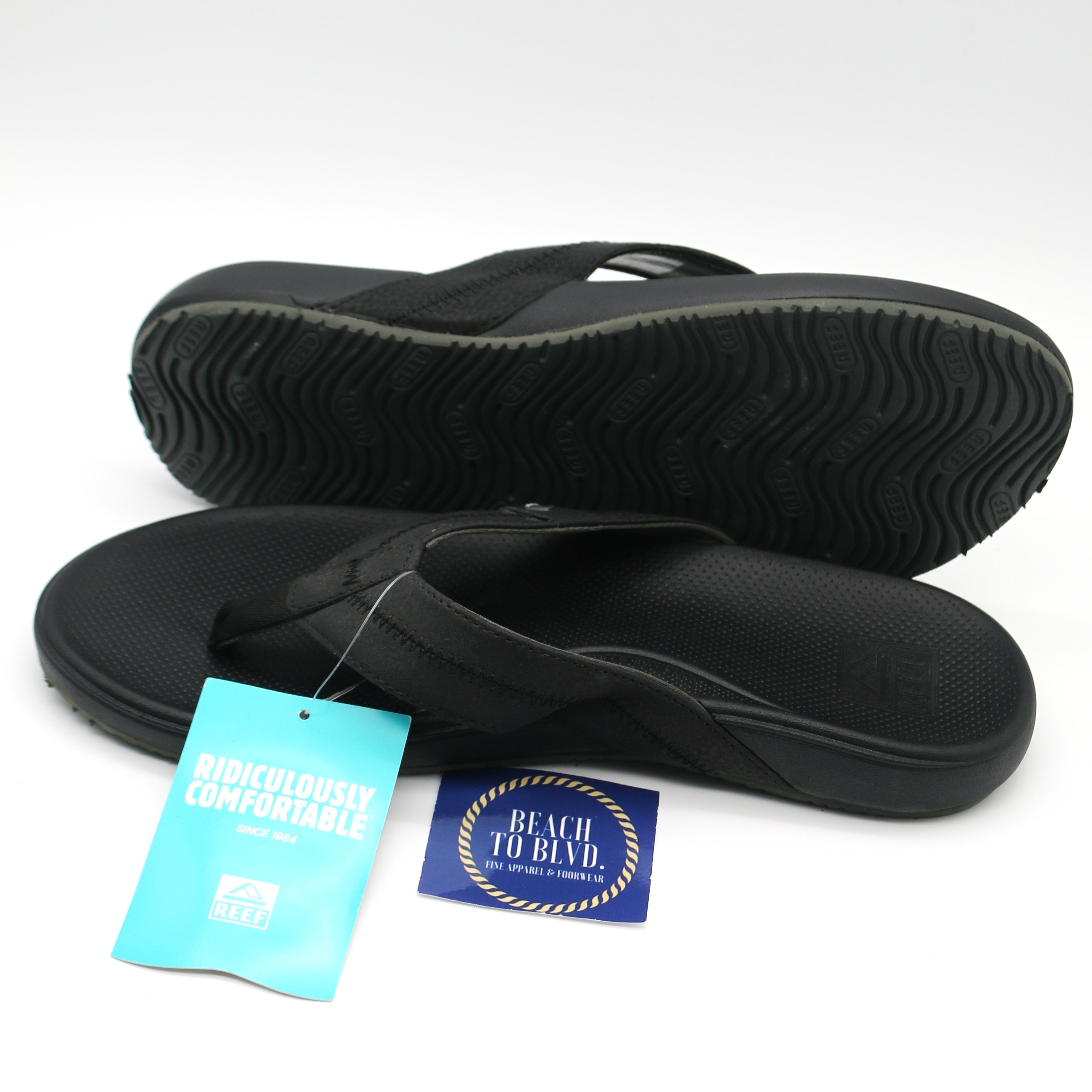 Reef Cushion Phantom 2.0 Men's Sandals - Black
