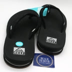 Reef Bottle Opener Fanning Men's Sandals - Black/Silver