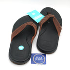 Reef Cushion Phantom 2.0 Leather Men's Sandals -Brown/Black