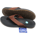 Reef Cushion Phantom 2.0 Leather Men's Sandals -Brown/Black