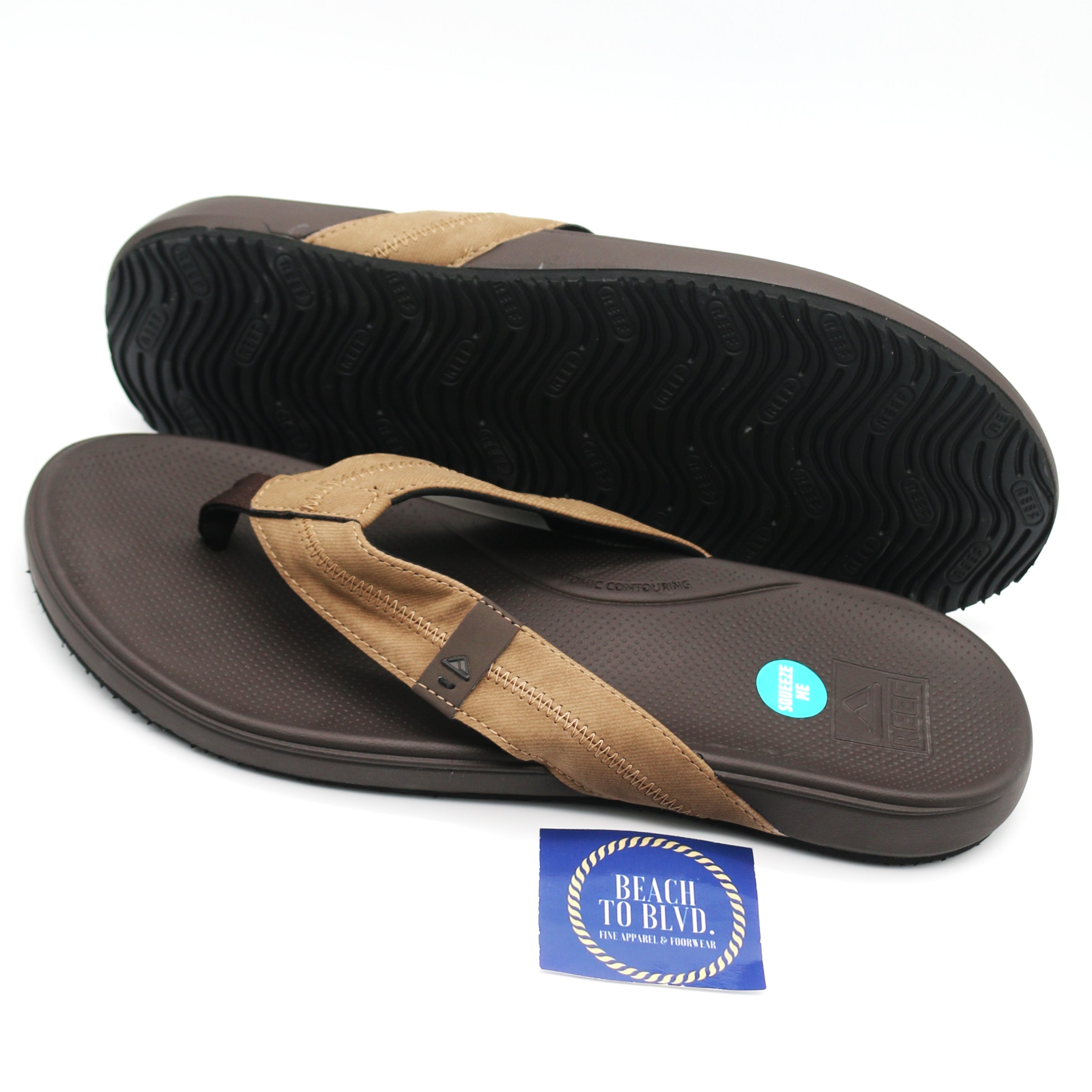 Reef Cushion Phantom 2.0 Men's Sandals -Brown/Tan