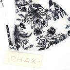 Phax Reversible Tie Side Latin Bikini Bottom- Toile Print & Stripe