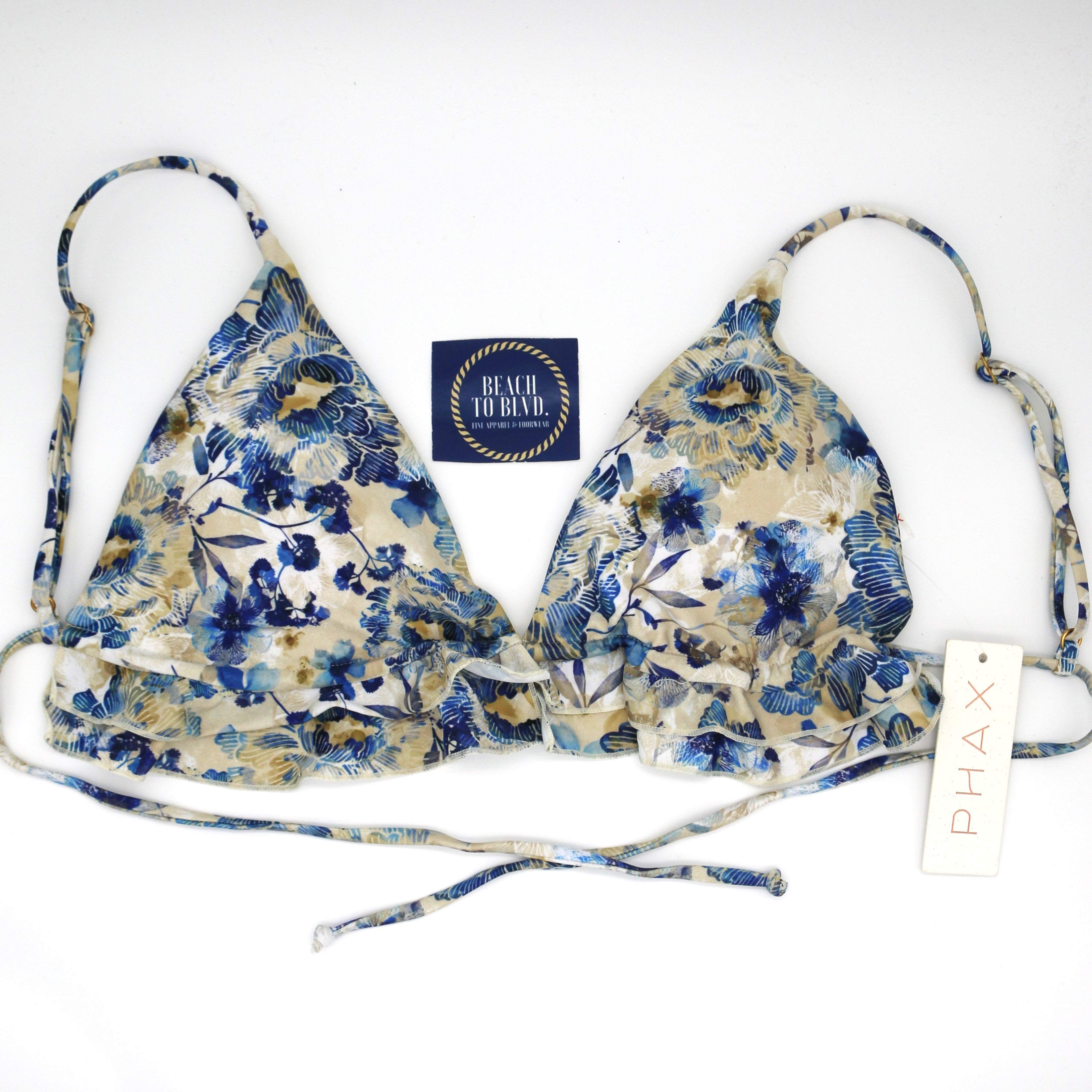 Phax Ruffle Ots Triangle Swim Top