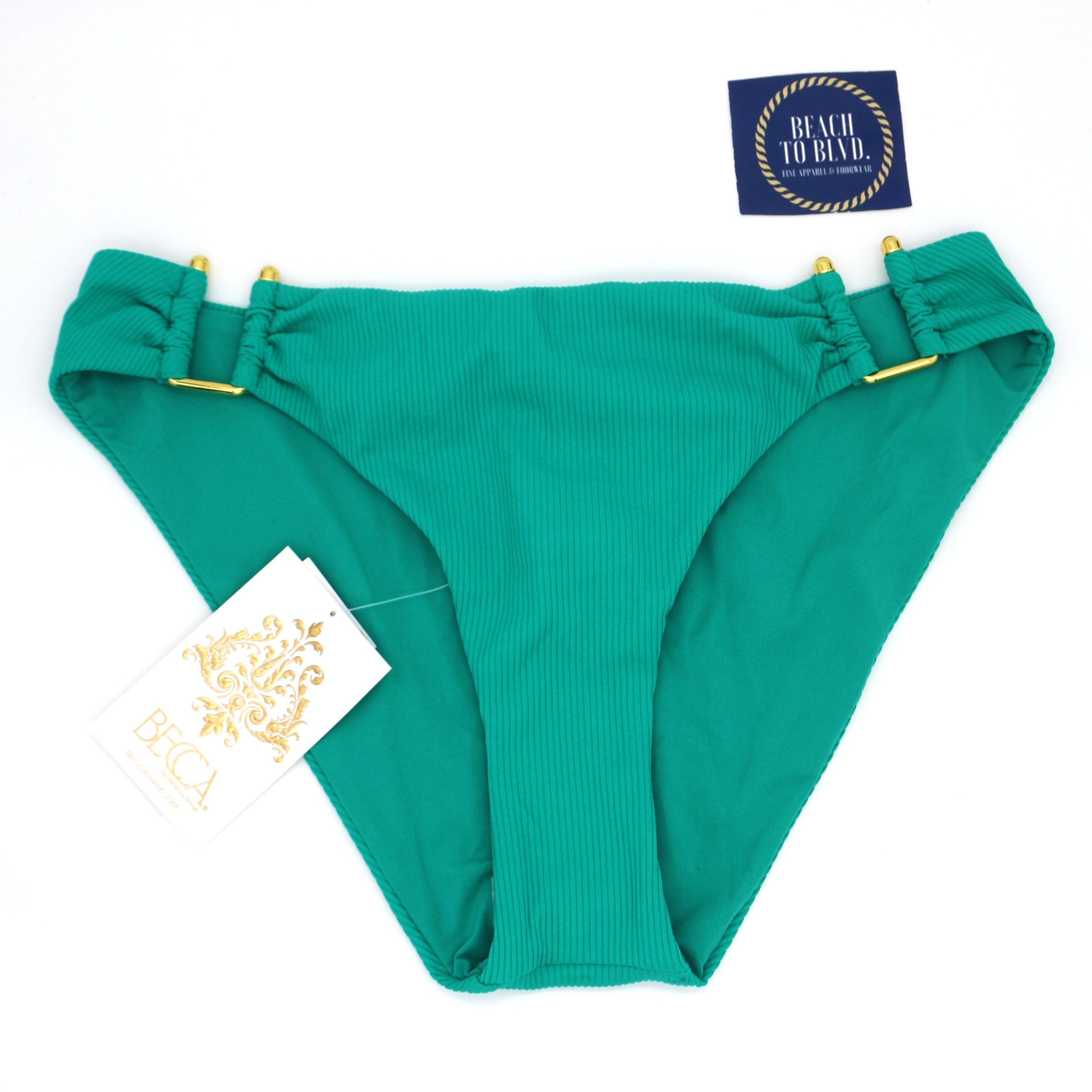 Becca by Rebecca Virtue Gracie Tab Side Hipster Bikini Bottom