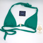 BECCA Womens Modern Edge Triangle Bikini Top