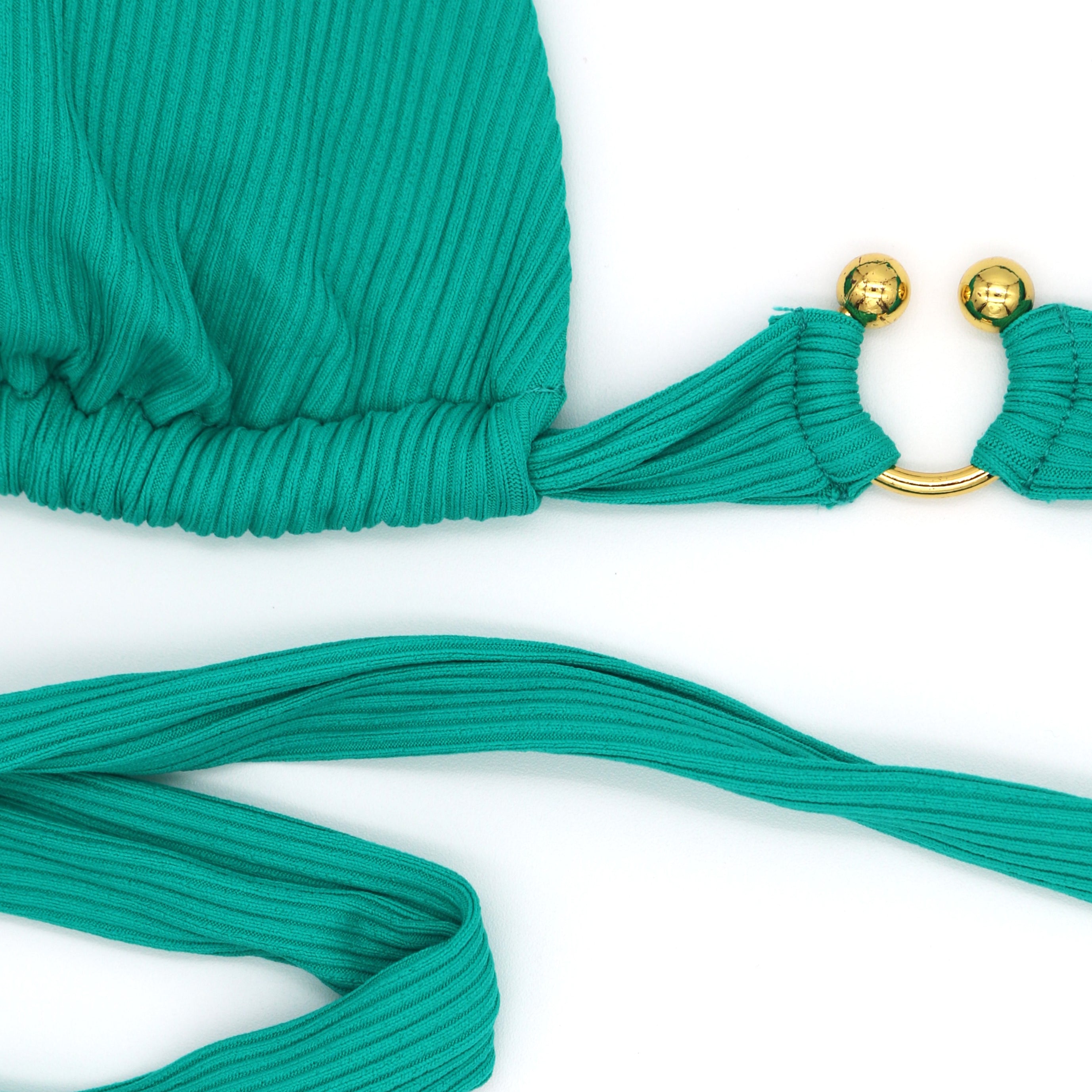 BECCA Womens Modern Edge Triangle Bikini Top