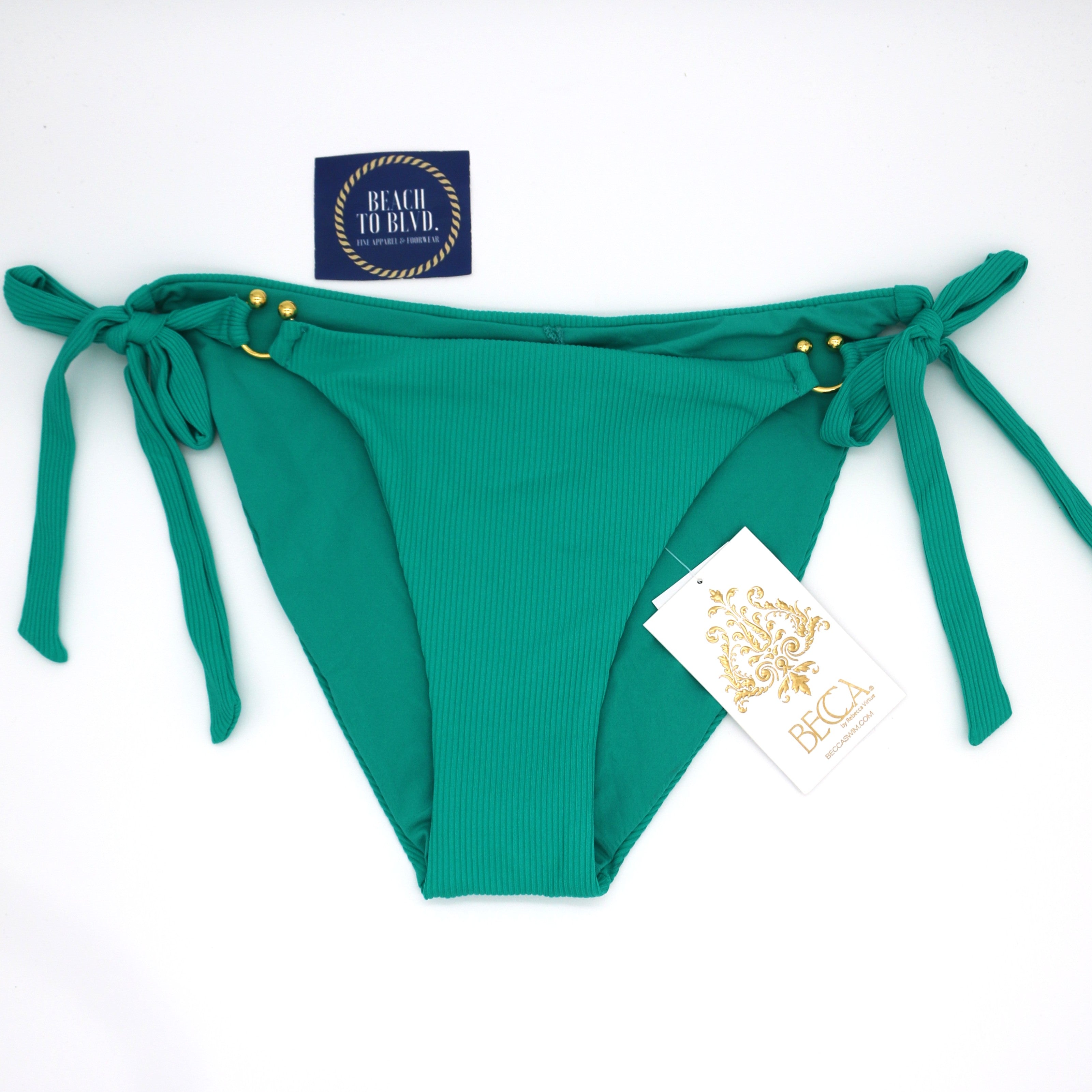 Becca by Rebecca Virtue Demi Tie Side Hipster Bikini Bottom