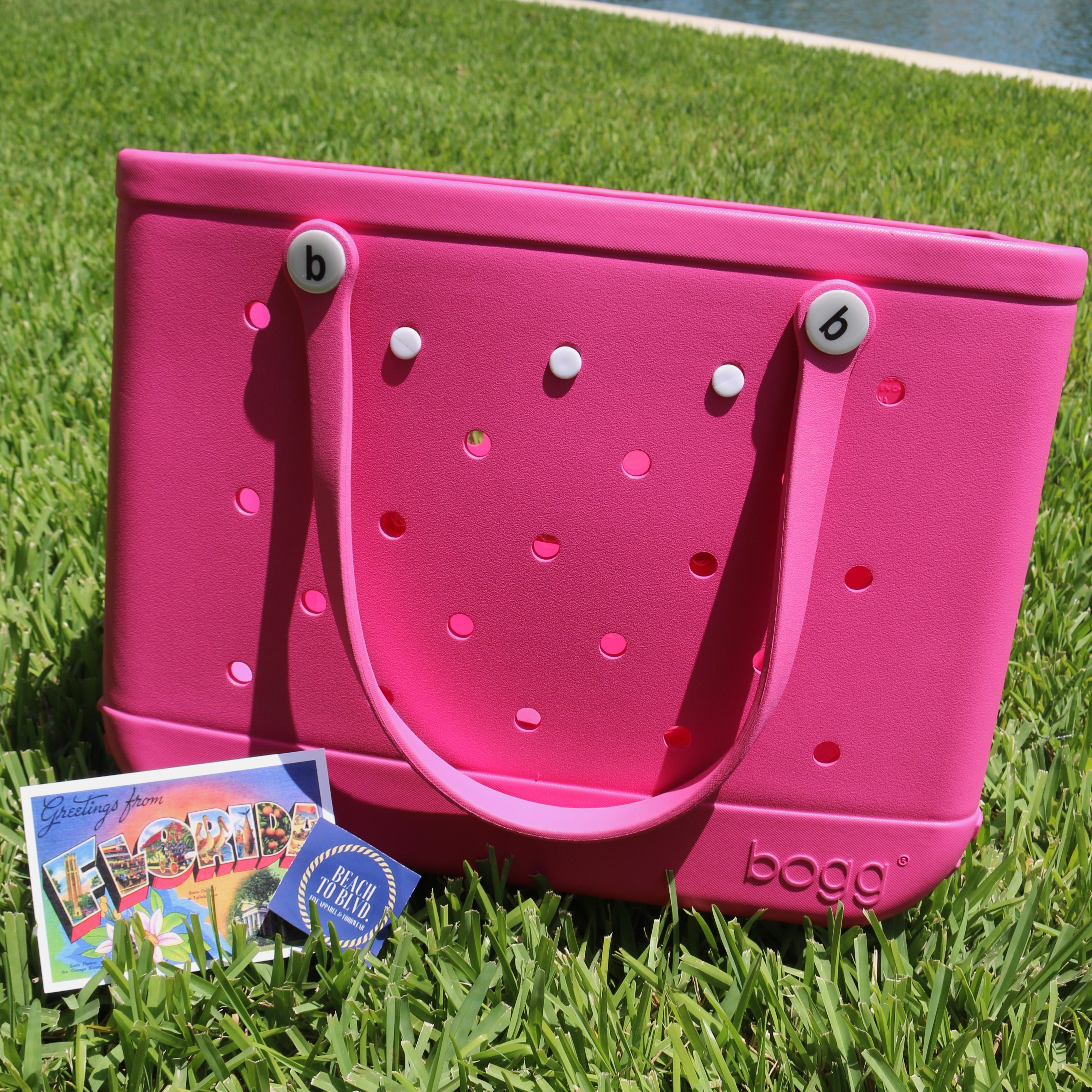 Bogg Bagg Original Large Bag 19 X 15 Raspberry