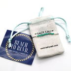 Salty Cali Sprinkle of Cyan ~ Turquoise Bolo