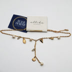 ETTIKA Ocean Charm Chain Lariat Necklace