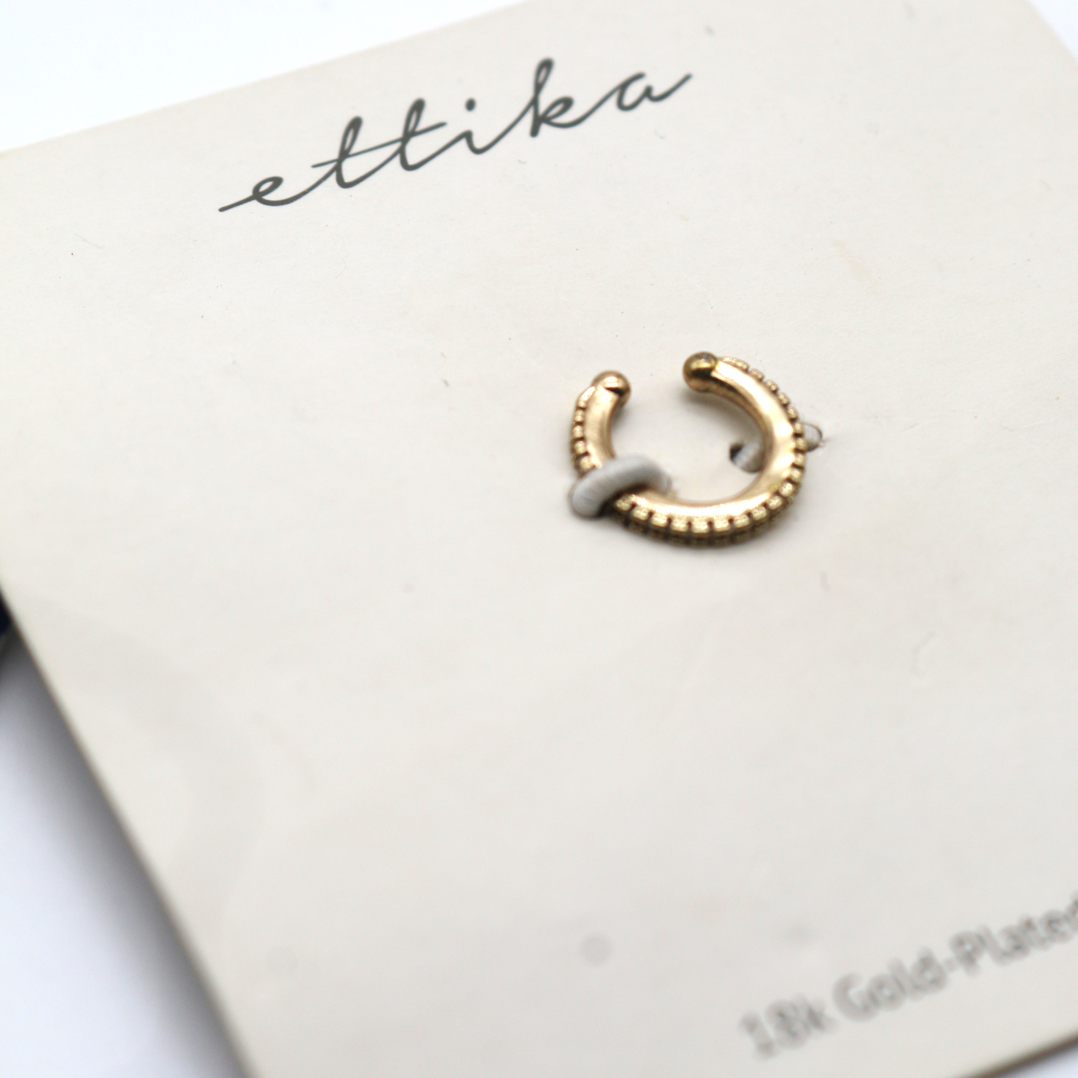 Ettika Mini Sparkler Crystal Ear Cuff