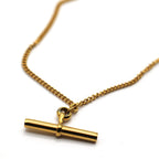 Sahira billie Toggle Necklace Gold