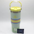 Stanley The Varsity Iceflow Flip Straw Tumbler 30 oz - Mist Mesh - BeachToBlvd