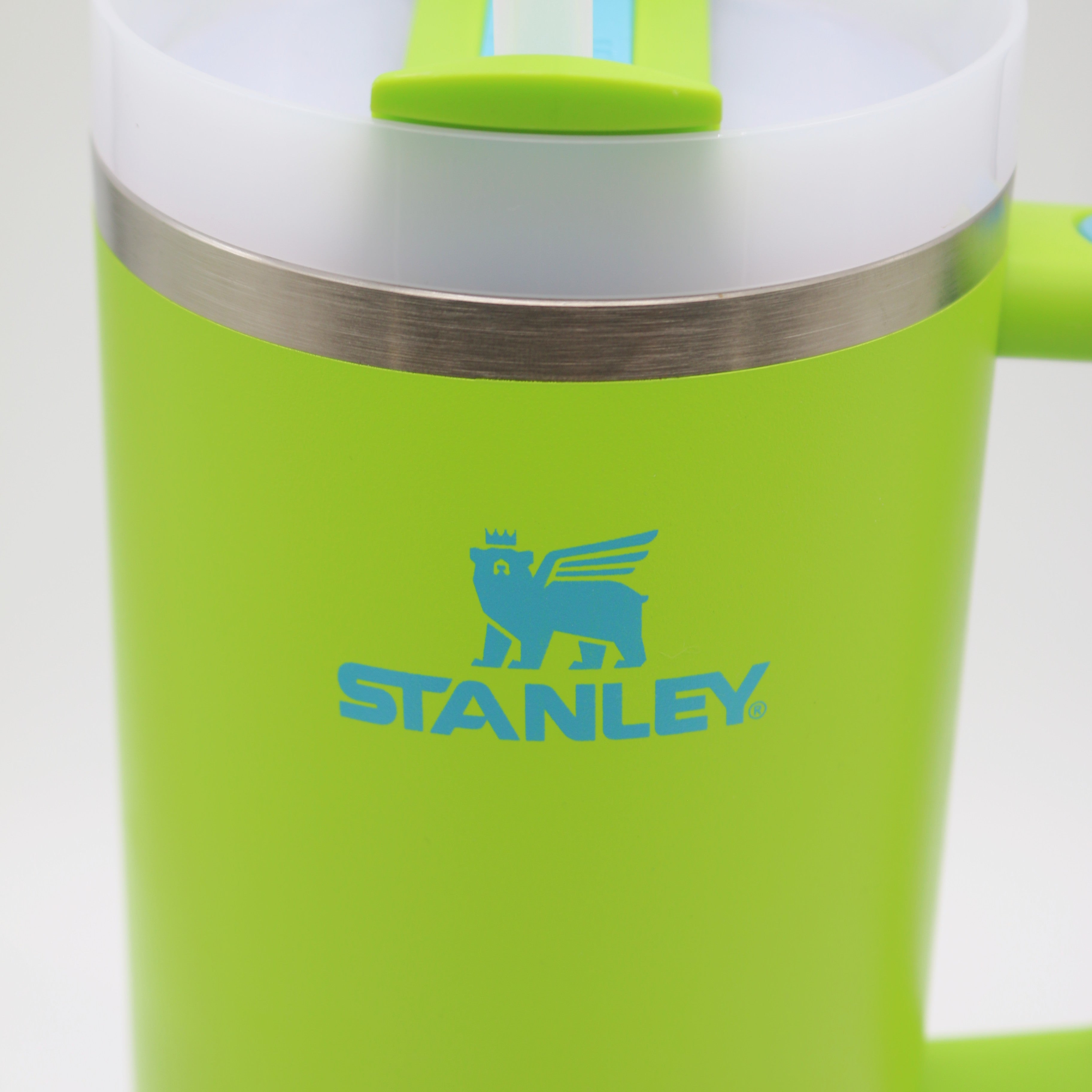 Stanley The Quencher H2.0 Flowstate Tumbler - Bright Lime 30 Ounces - BeachToBlvd