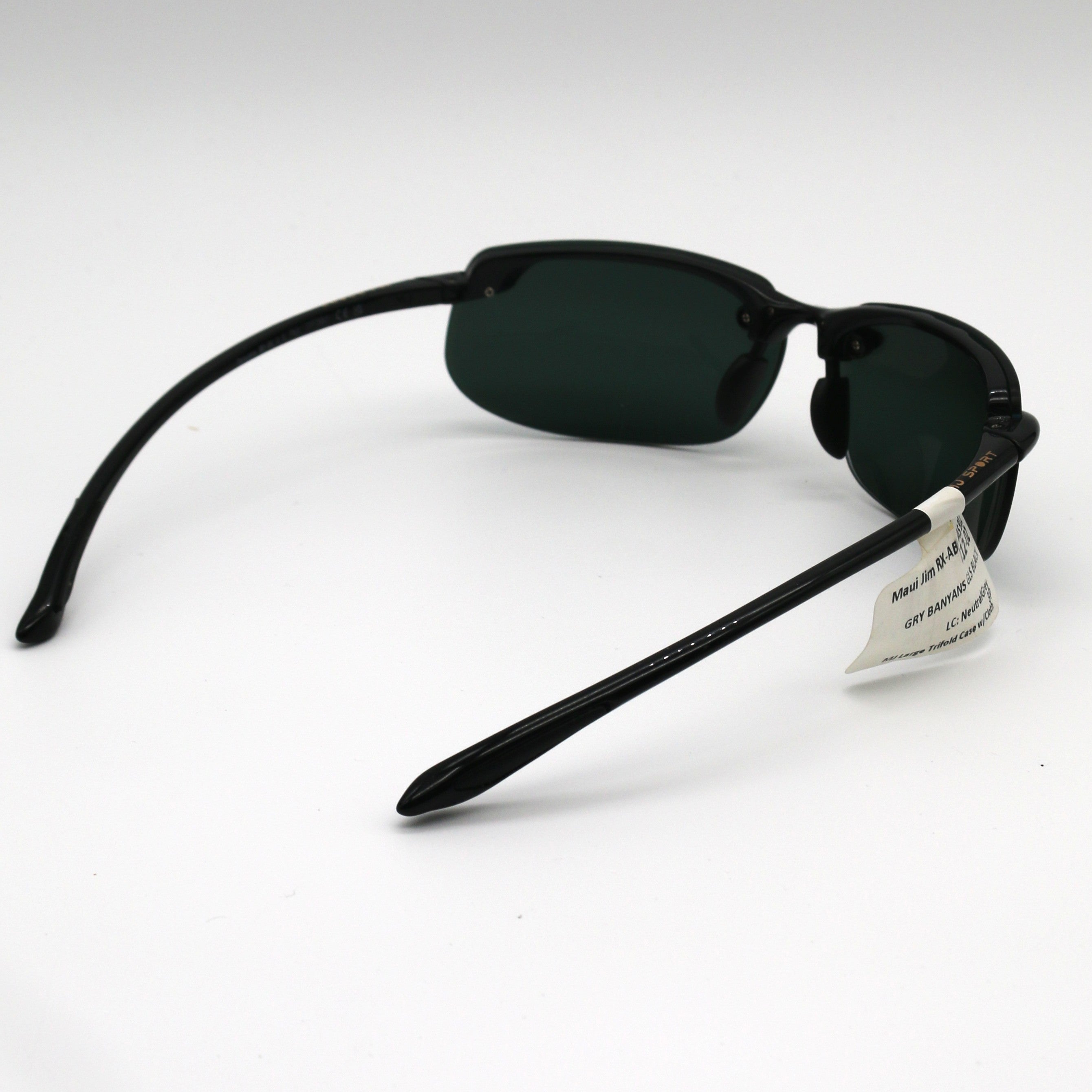 Maui Jim Sunglasses Banyans - Black Frame w\ Grey Lens - BeachToBlvd