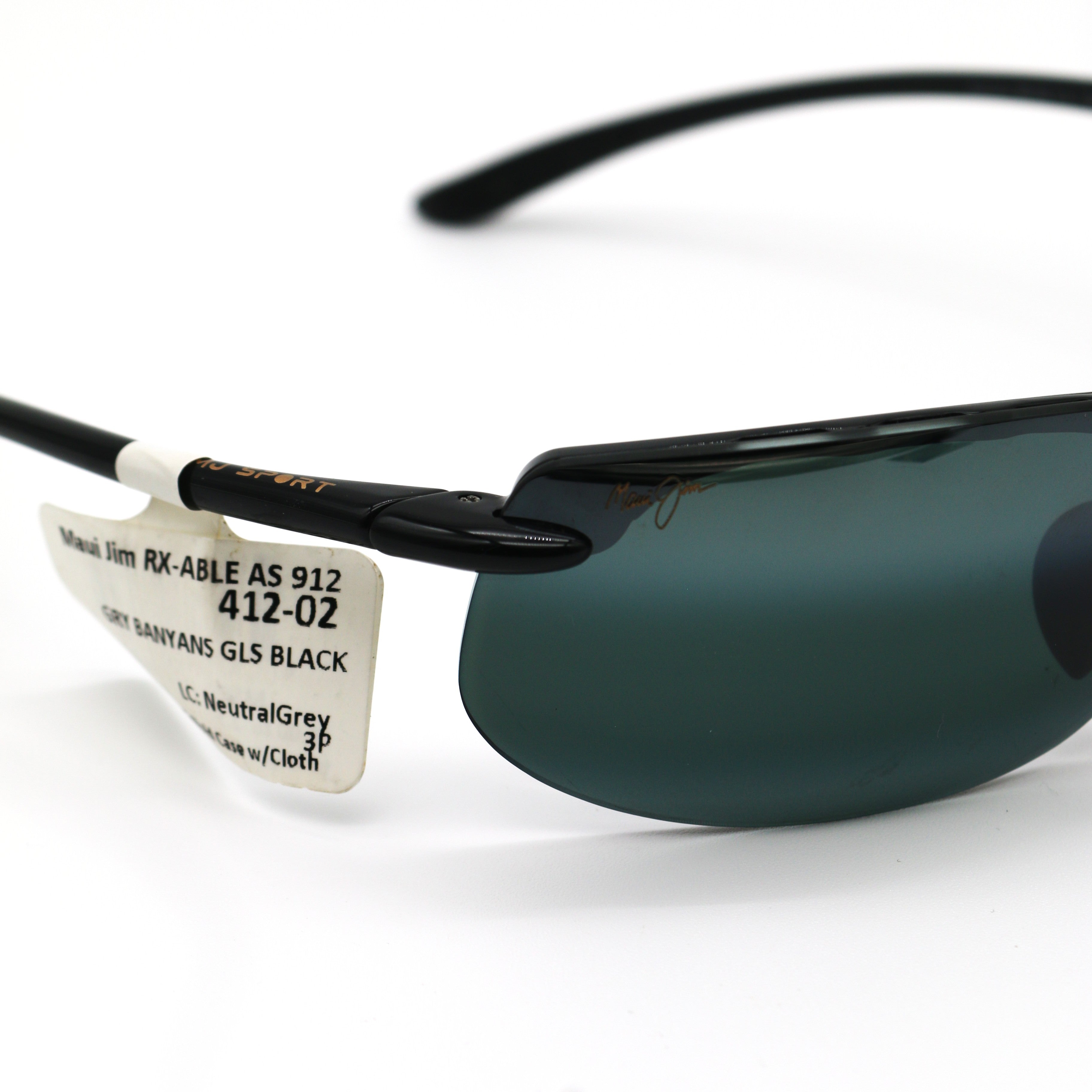 Maui Jim Sunglasses Banyans - Black Frame w\ Grey Lens - BeachToBlvd