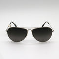 Maui Jim Sunglasses Mavericks - Silver Frame - Gray Lens - BeachToBlvd
