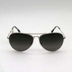 Maui Jim Sunglasses Mavericks - Silver Frame - Gray Lens - BeachToBlvd