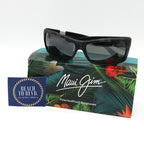 Maui Jim Sunglasses Equator - Grey Tortoise Frame - Gray Lens - BeachToBlvd