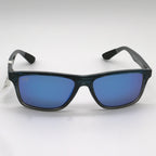 Maui Jim Onshore Polarized Sunglasses - Black and Blue Frame - Blue Lens - BeachToBlvd