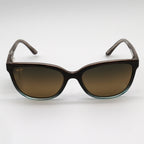 Maui Jim 758 Honi Polarized Sunglasses Sandstone\Blue Frame with HCL Bronze Lens - BeachToBlvd