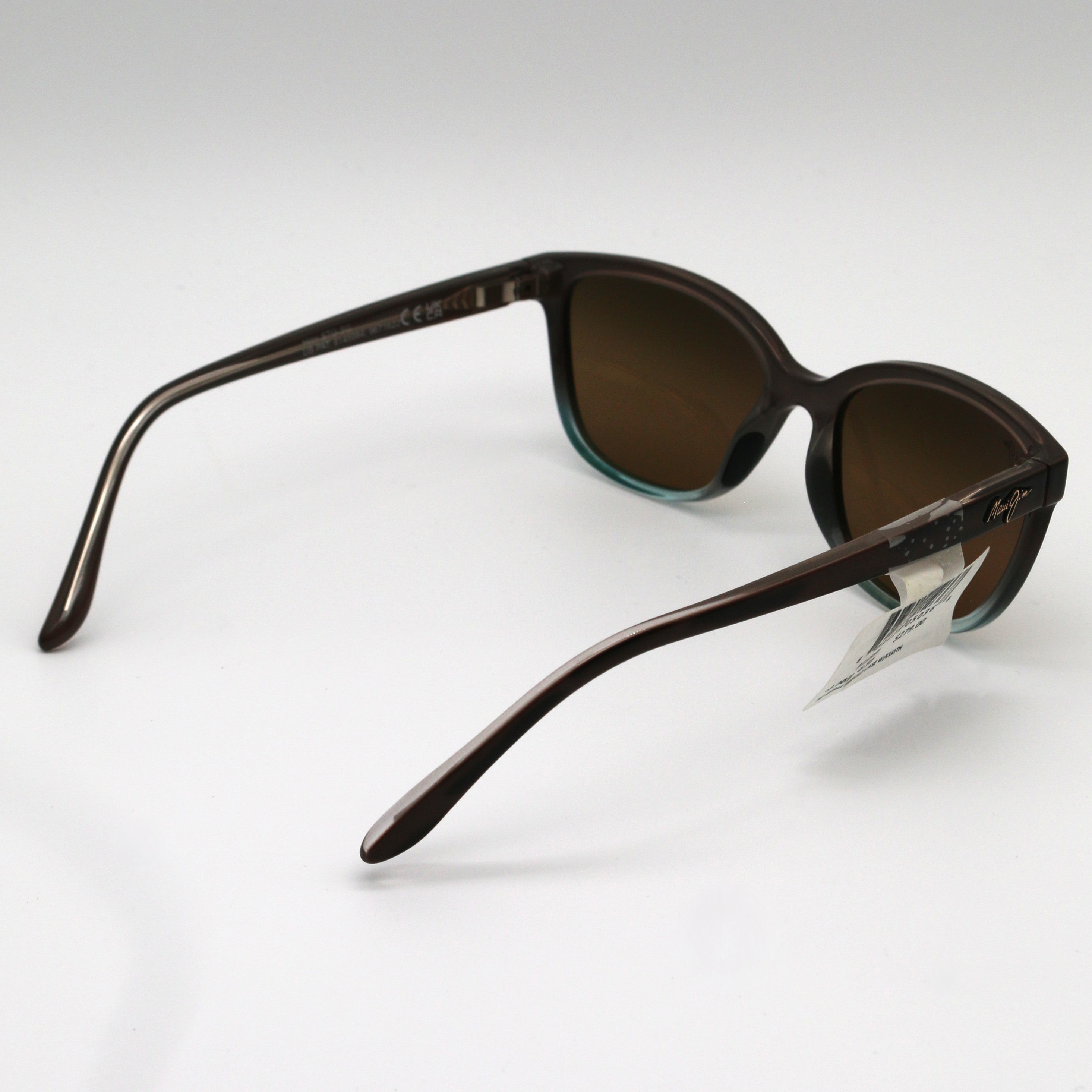 Maui Jim 758 Honi Polarized Sunglasses Sandstone\Blue Frame with HCL Bronze Lens - BeachToBlvd