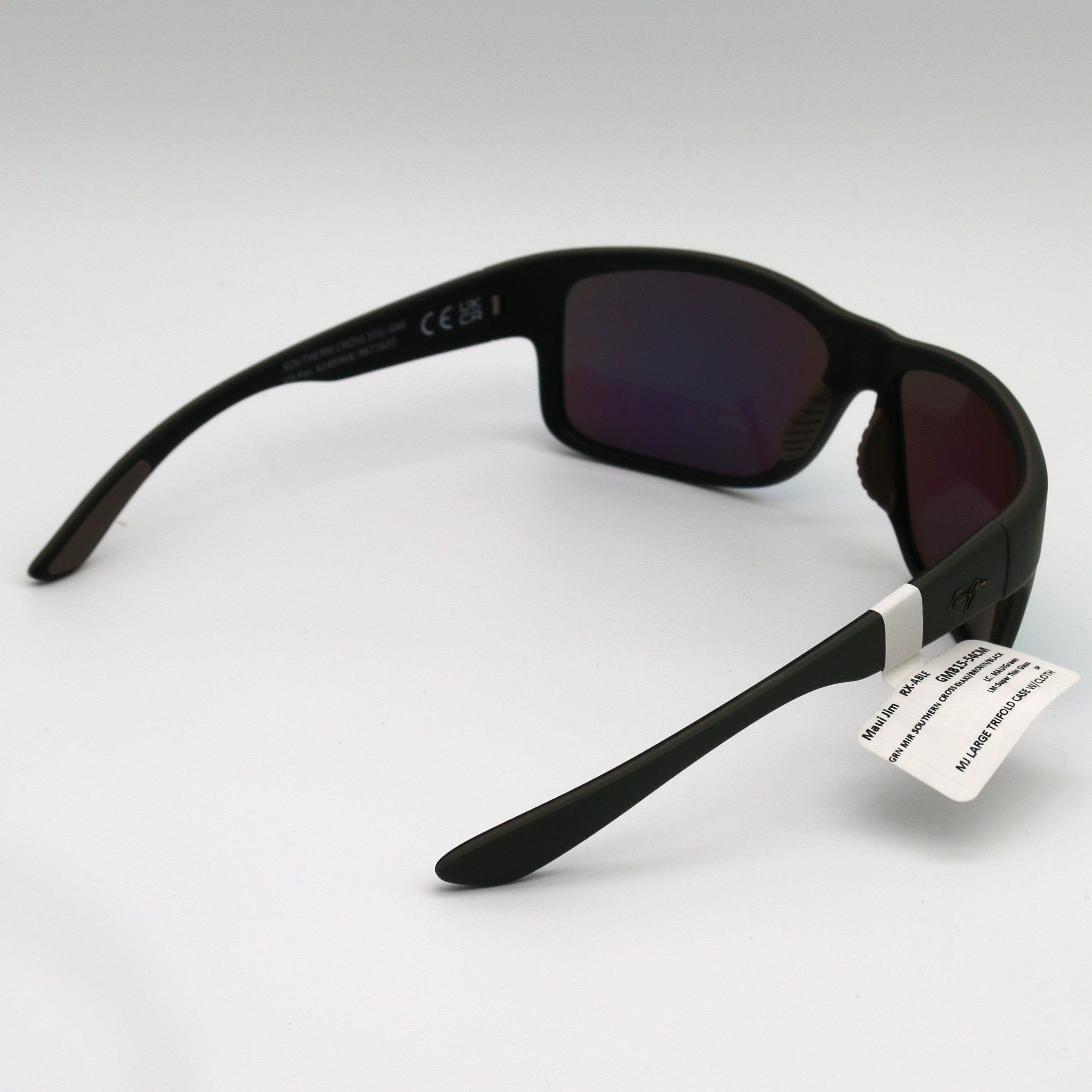 Maui Jim Sunglasses Southern Cross - Soft Matte Khaki Frame - Green Lens - BeachToBlvd