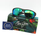 Maui Jim Sunglasses Southern Cross - Soft Matte Khaki Frame - Green Lens - BeachToBlvd