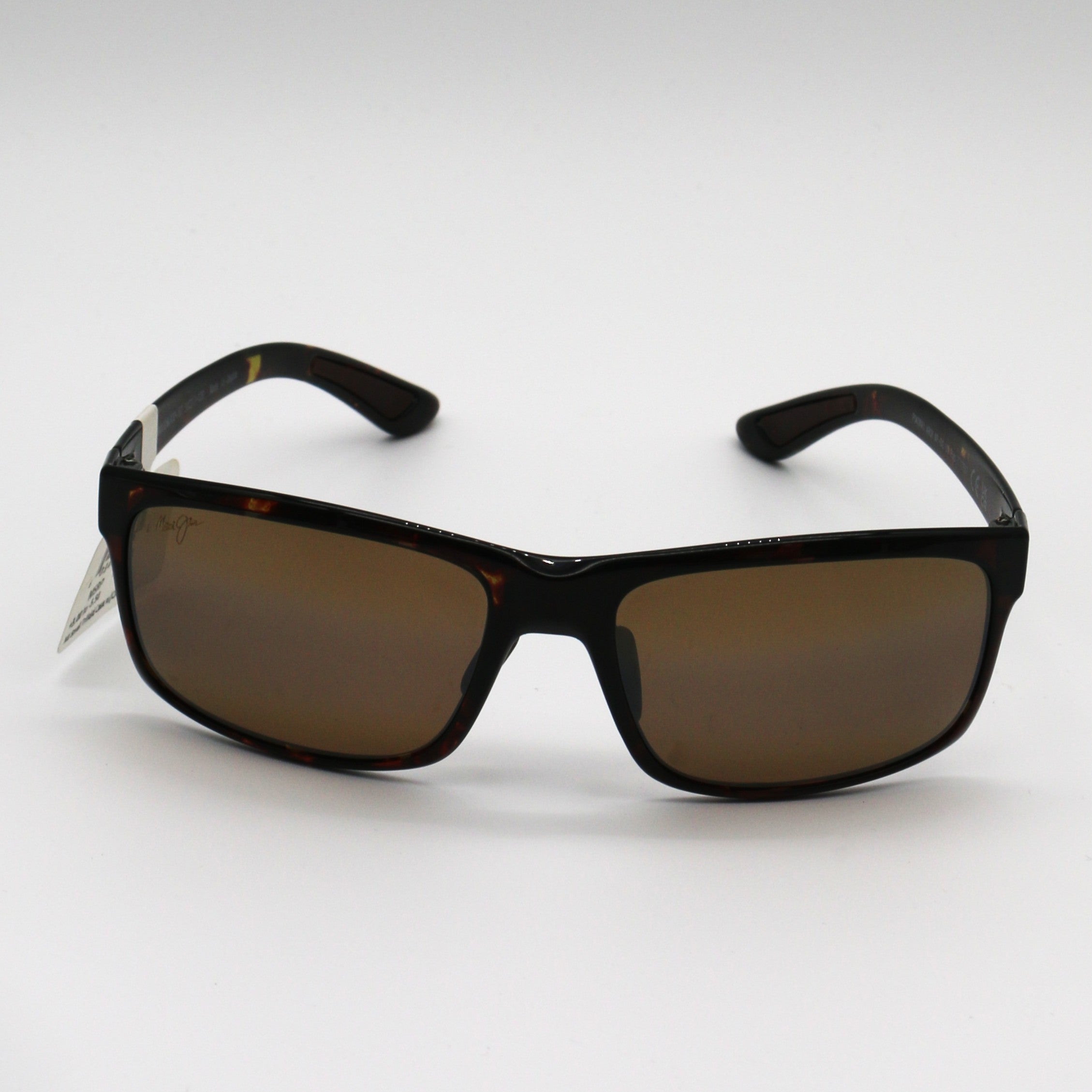 Maui Jim Sunglasses Pokowai Arch - Olive Tortoise Frame - Bronze Lens - BeachToBlvd