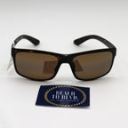 Maui Jim Sunglasses Pokowai Arch - Olive Tortoise Frame - Bronze Lens - BeachToBlvd
