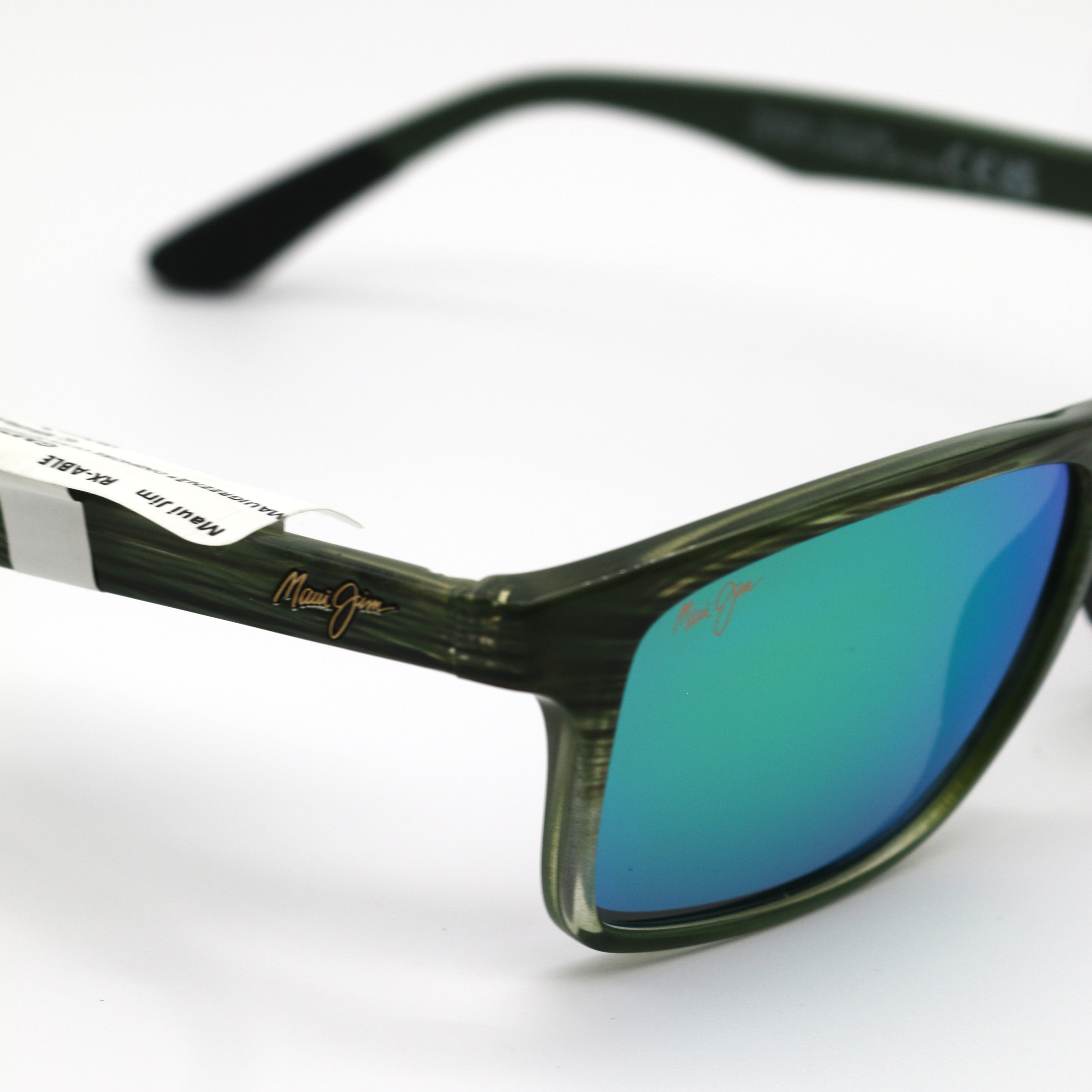 Maui Jim Onshore Polarized Sunglasses - Green Frame \ Green Lens - BeachToBlvd