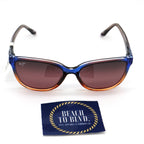 Maui Jim Sunglasses Honi Sunglasses - Sunset Frame With Maui Rose Lens - Rs758-13A - BeachToBlvd