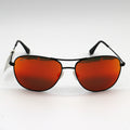 Maui Jim Sunglasses Cliff House Sunglasses Black Gloss Frame With Hawaii Lava Lens - Rm247-02 - BeachToBlvd