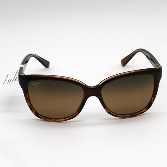 Maui Jim Starfish Polarized Sunglasses - Translucent Chocolate Tortoise Frame with HCL Bronze Lens
