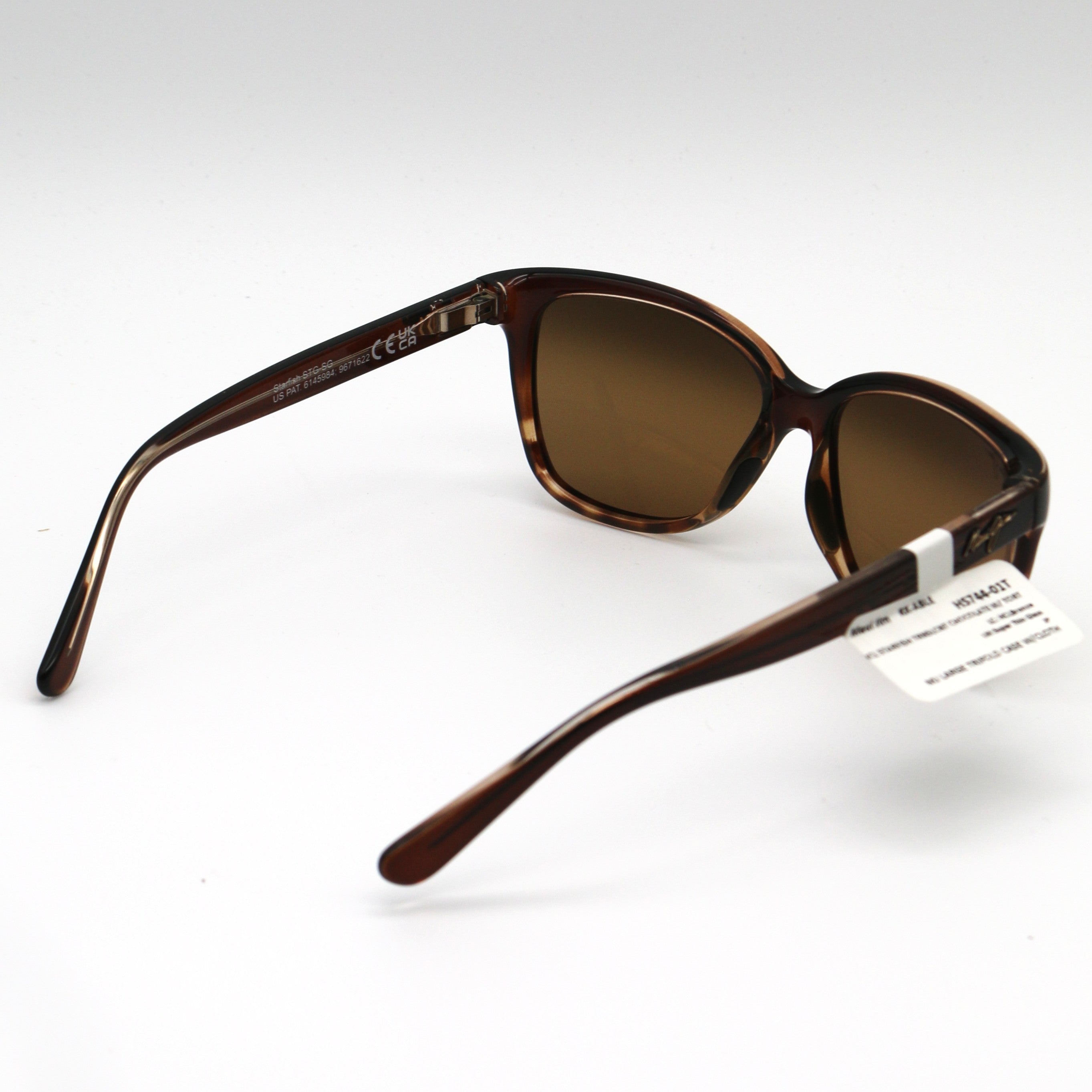 Maui Jim Starfish Polarized Sunglasses - Translucent Chocolate Tortoise Frame with HCL Bronze Lens - BeachToBlvd