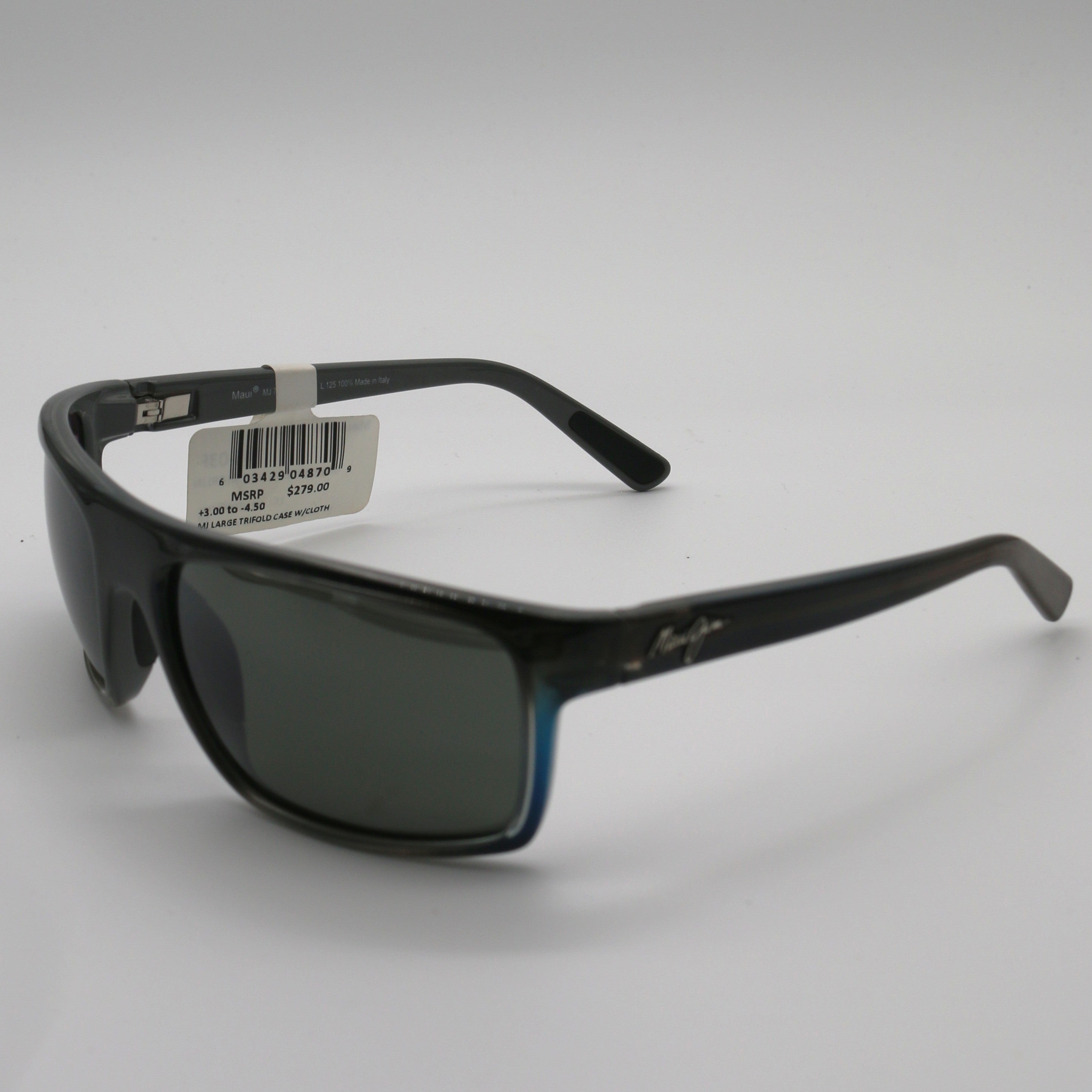 Maui Jim Sunglasses Byron Bay Polarized - Marlin Frame - Gray Lens - BeachToBlvd