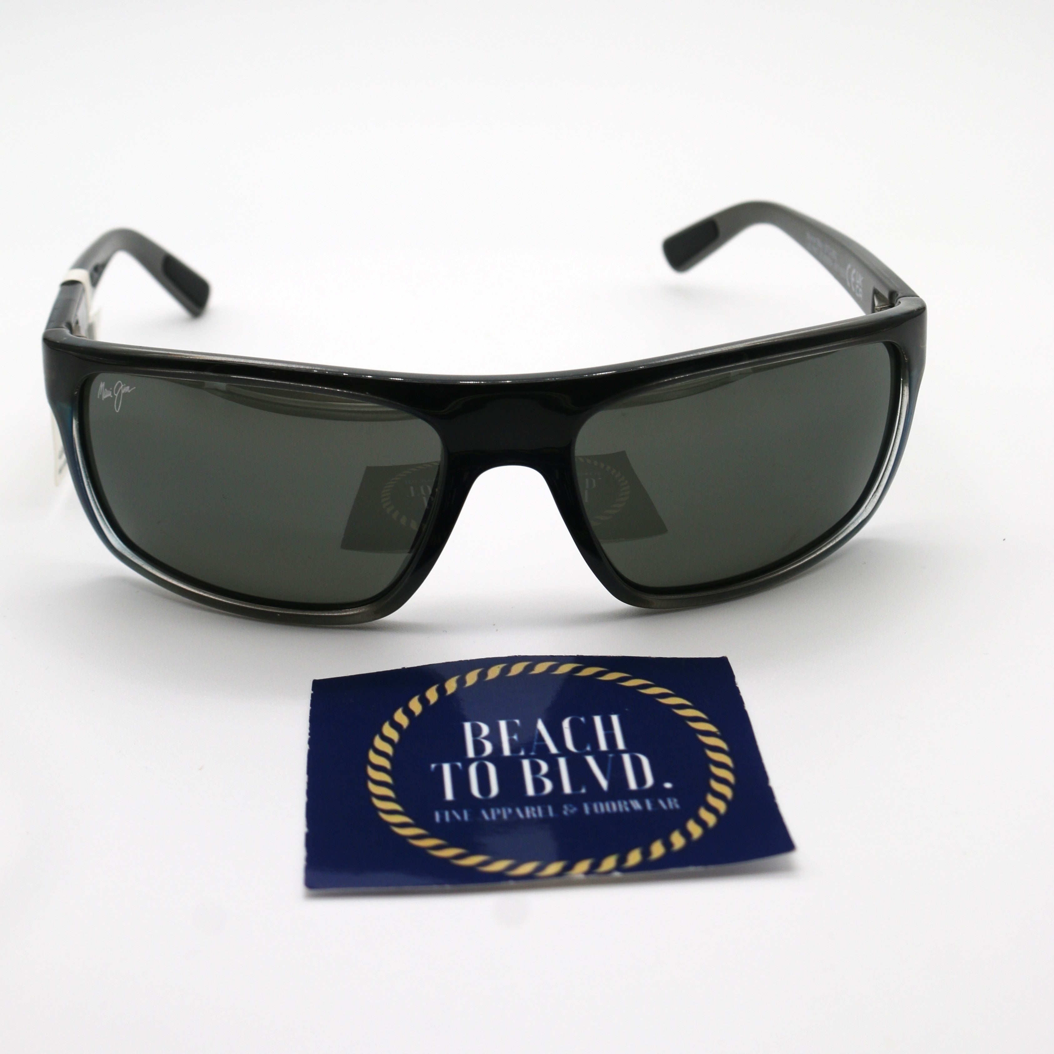 Maui Jim Sunglasses Byron Bay Polarized - Marlin Frame - Gray Lens - BeachToBlvd