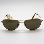 Maui Jim Sunglasses Baby Beach Readers - Gold Frame w\ HCL Bronze Lens - 1.5 Magnification - BeachToBlvd