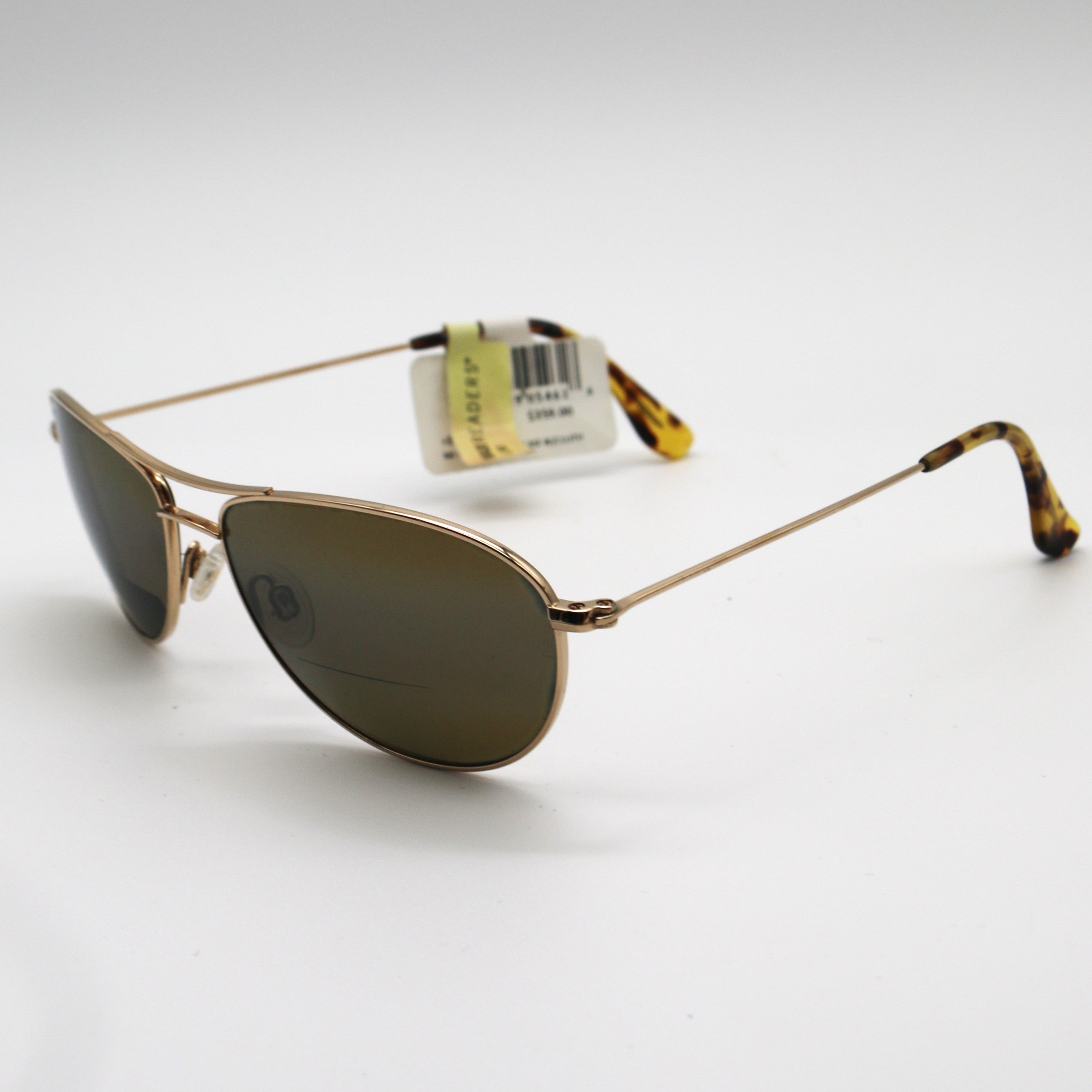 Maui Jim Sunglasses Baby Beach Readers - Gold Frame w\ HCL Bronze Lens - 1.5 Magnification - BeachToBlvd