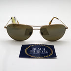 Maui Jim Sunglasses Baby Beach Readers - Gold Frame w\ HCL Bronze Lens - 1.5 Magnification - BeachToBlvd